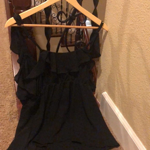 TORRID Georgette Ruffle Surplice Tank Top 👠 US M/L Torrid 00 - Picture 15 of 16